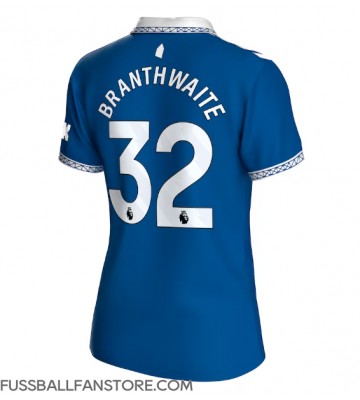 Everton Jarrad Branthwaite #32 Replik Heimtrikot Damen 2023-24 Kurzarm